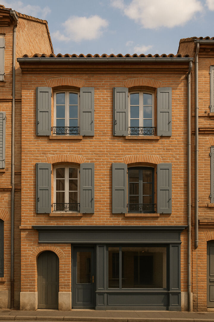 Immeuble centre ville Fronton 390 m2
