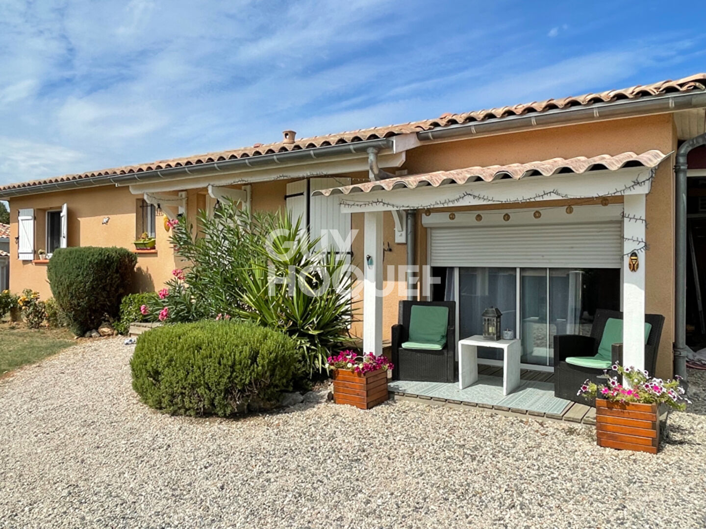 ORGUEIL, maison de 102 m² habitables sur parcelle clôturée de 1064 m².