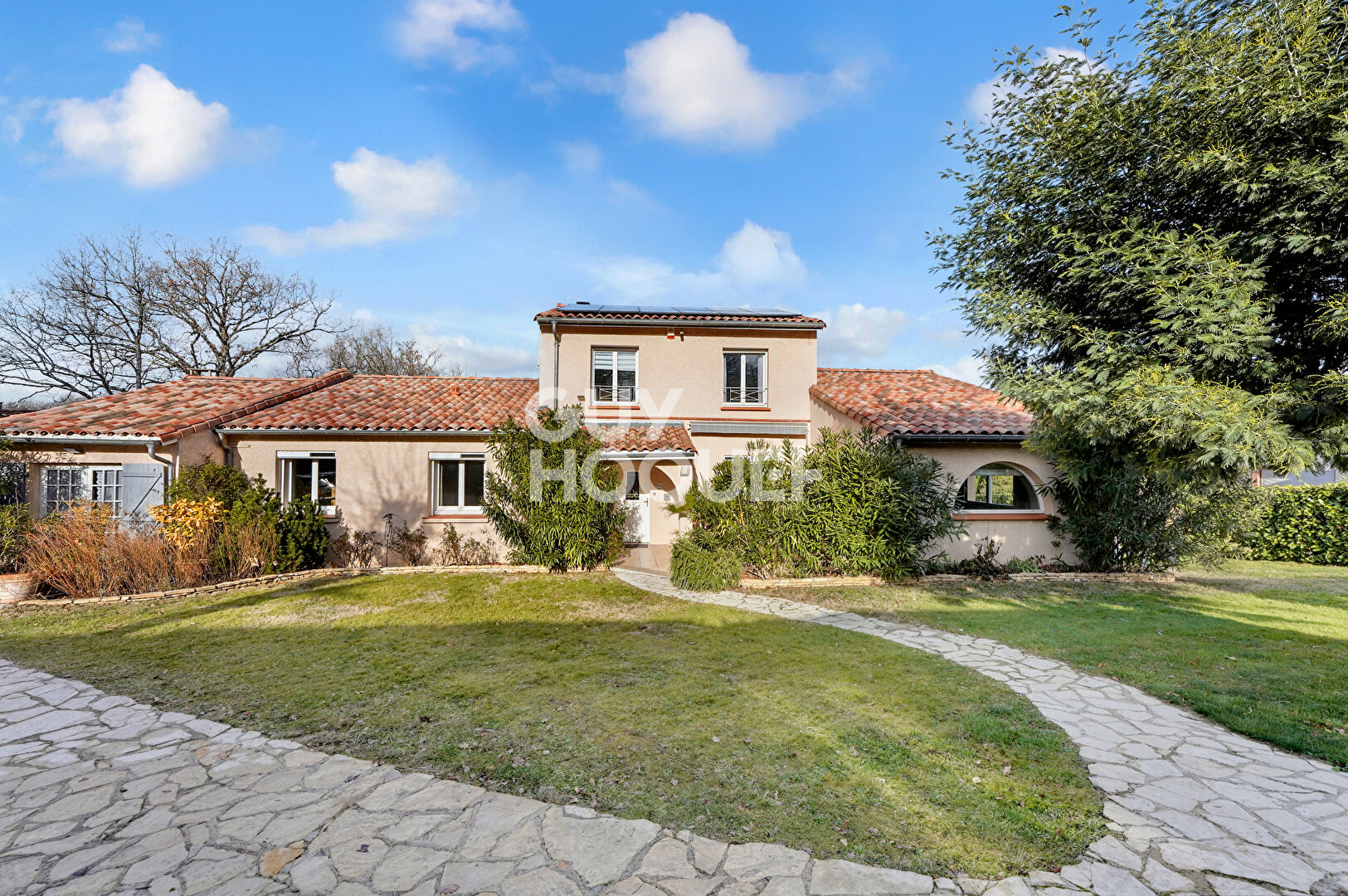 Maison familiale Vacquiers avec piscine et maison indépendante