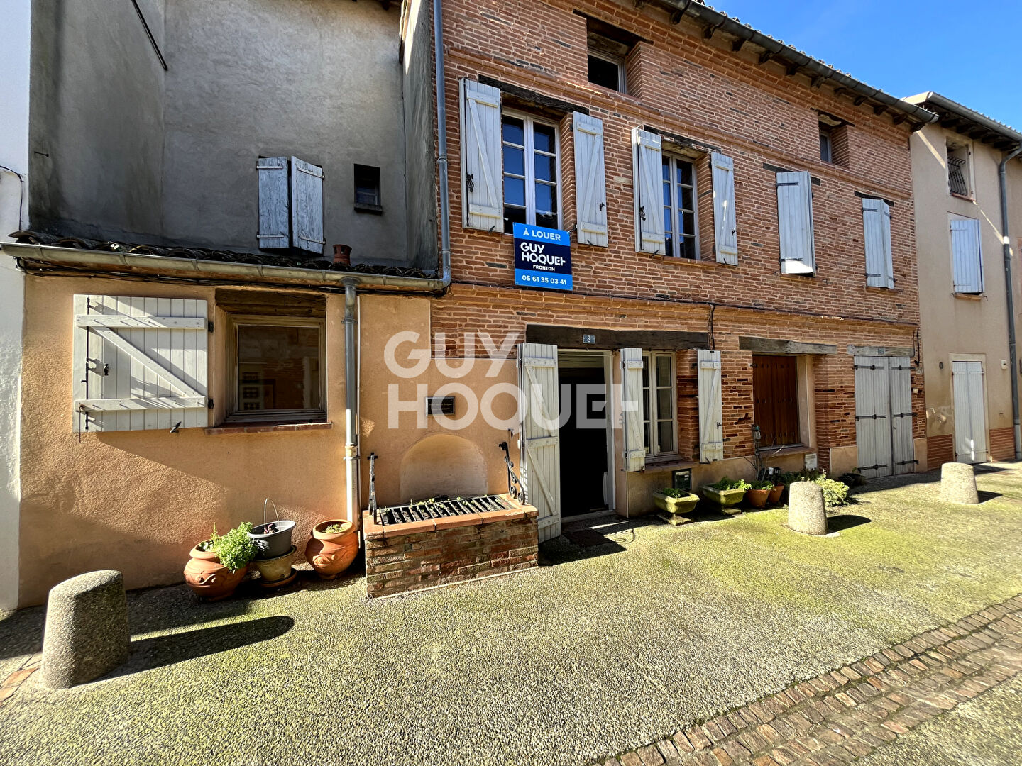 À LOUER à FRONTON - Charmante maison de village de type 3 de 57.22m2