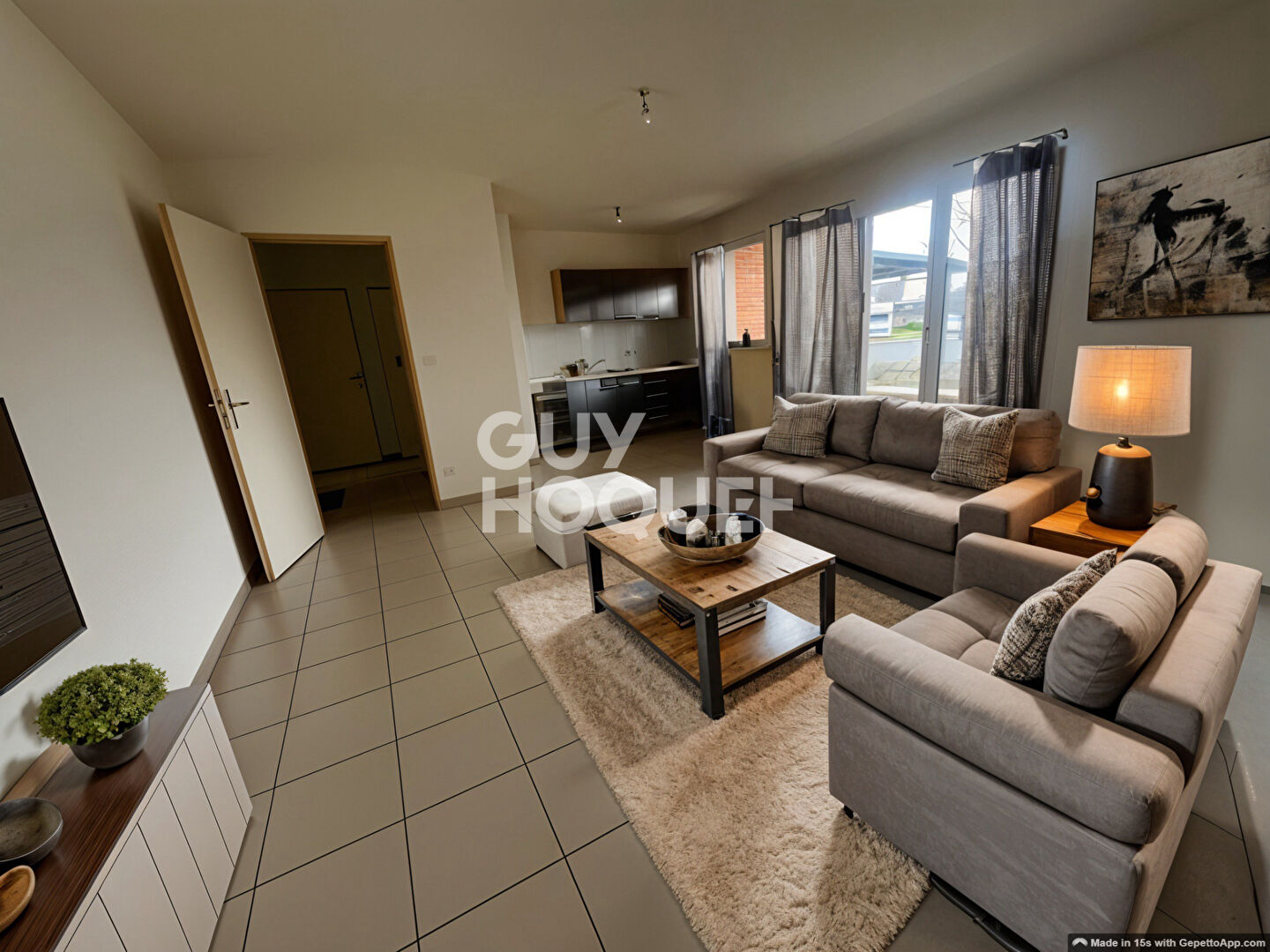 Appartement Castelnau D'Estrétefonds 2 pièces