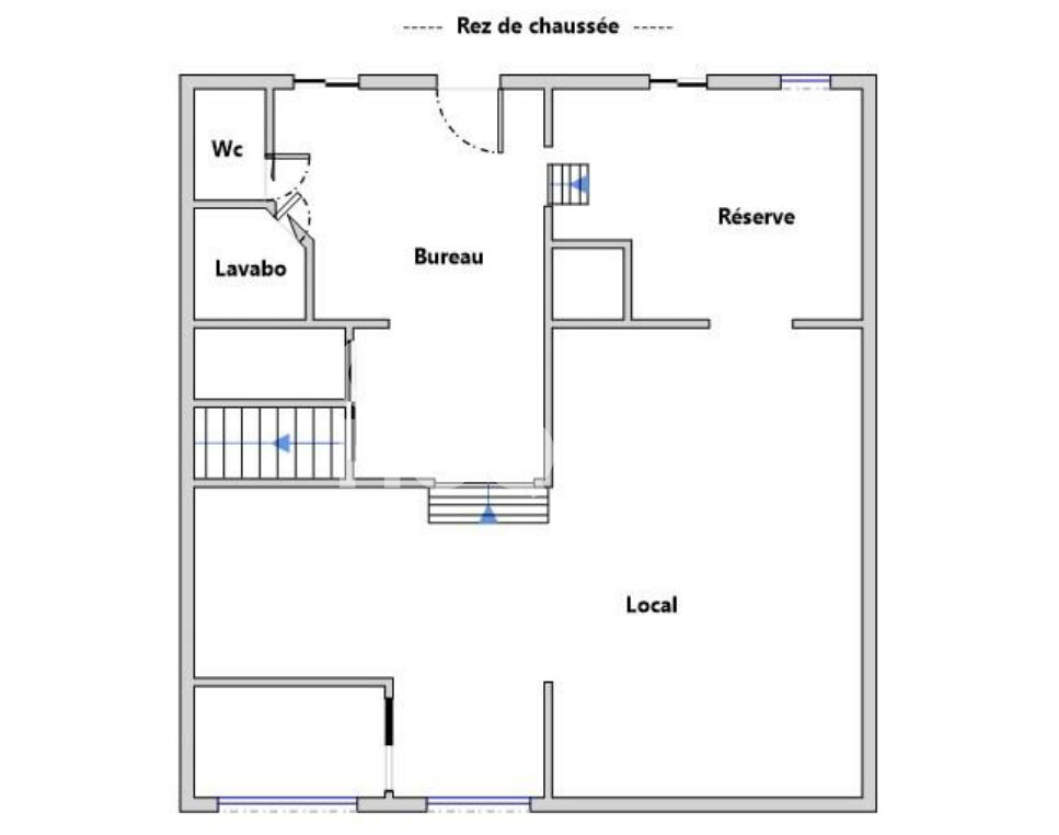 Immeuble centre ville Fronton 335 m2