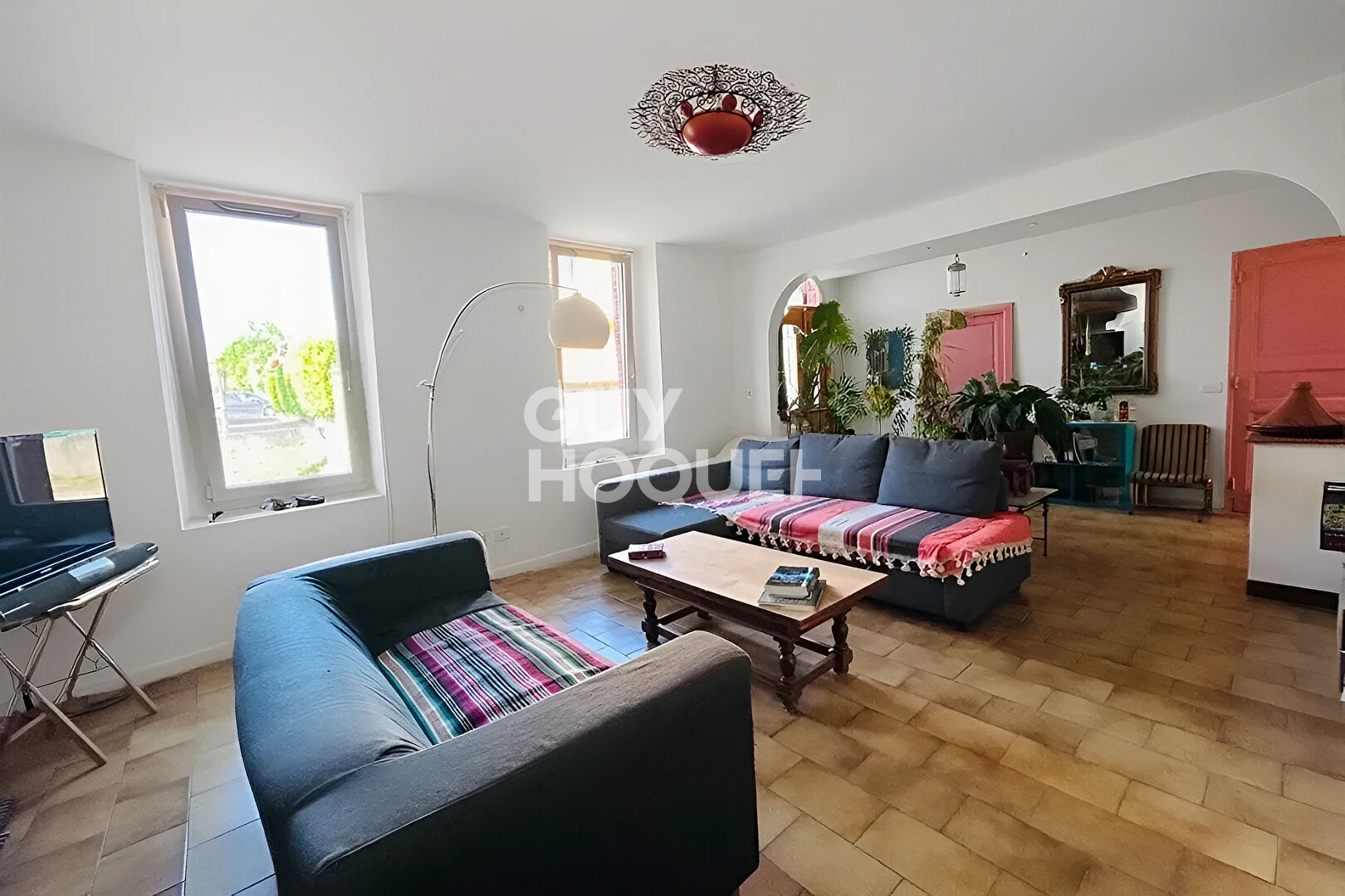 MAISON DE VILLAGE A VILLEBRUMIER (82370) , 7  PIECES, 5 CHAMBRES