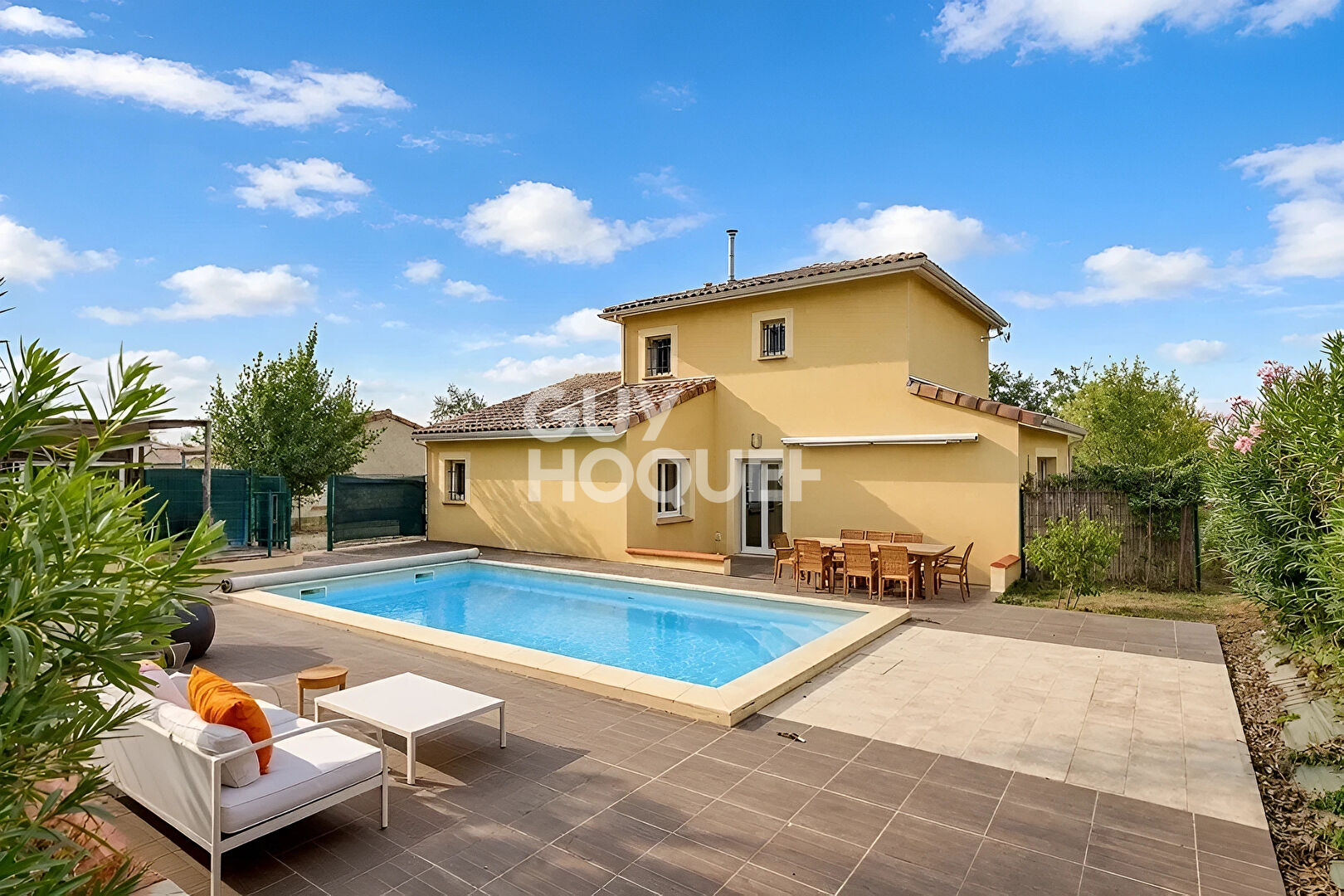 MAGNIFIQUE MAISON FAMILIALE, 4 PIECES, PISCINE à VILLAUDRIC (31620)