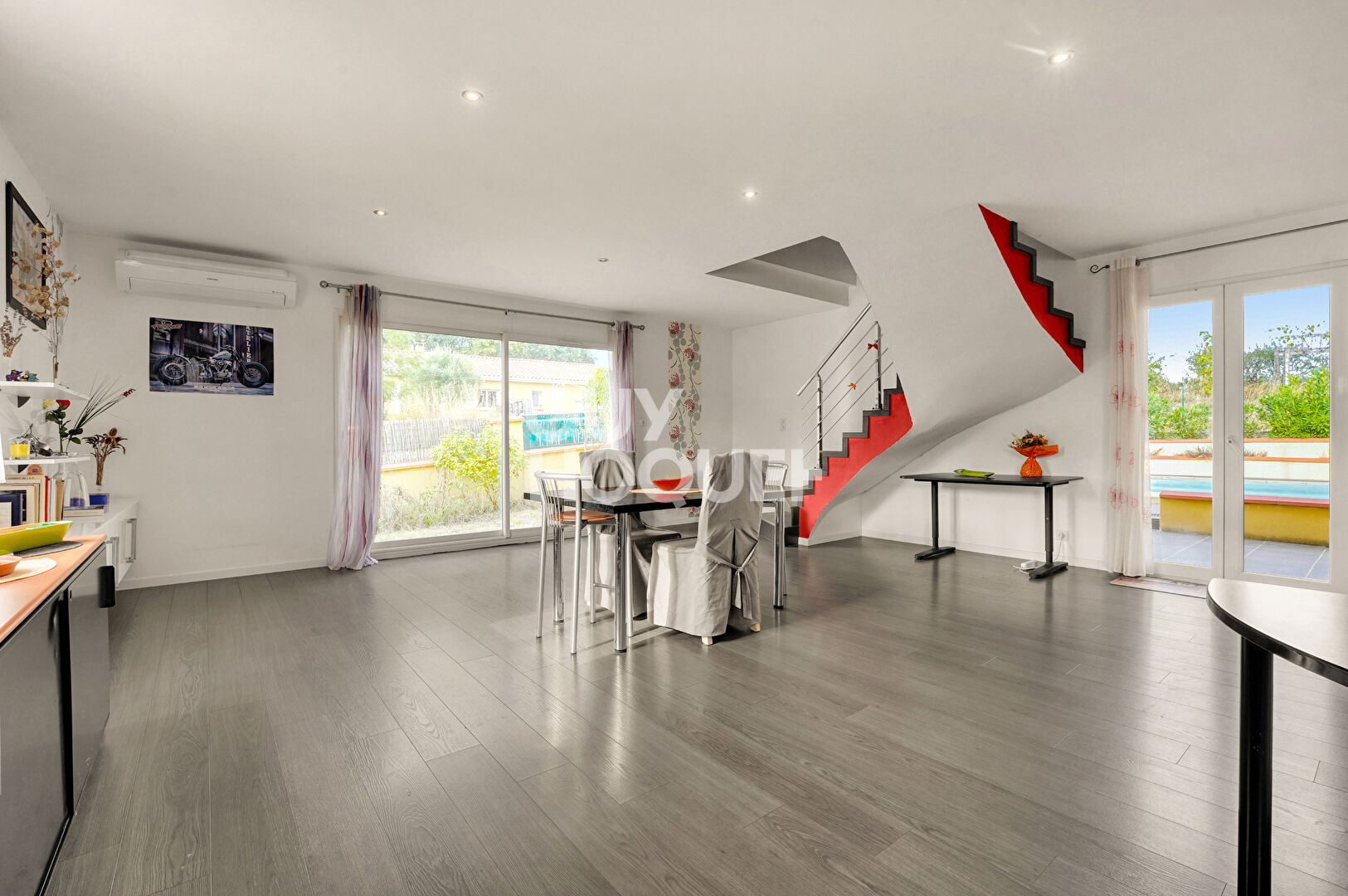 MAGNIFIQUE MAISON FAMILIALE, 4 PIECES, PISCINE à VILLAUDRIC (31620)