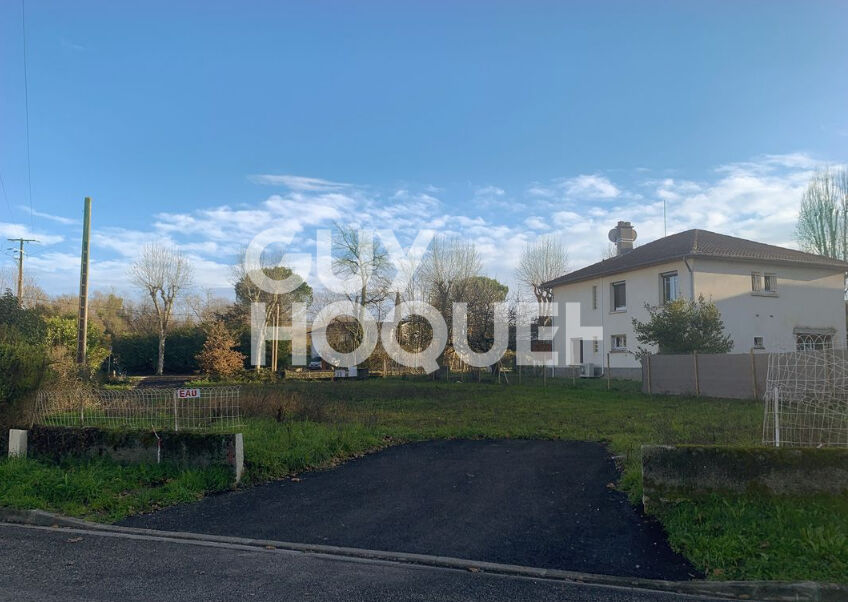 Joli terrain constructible viabilisé