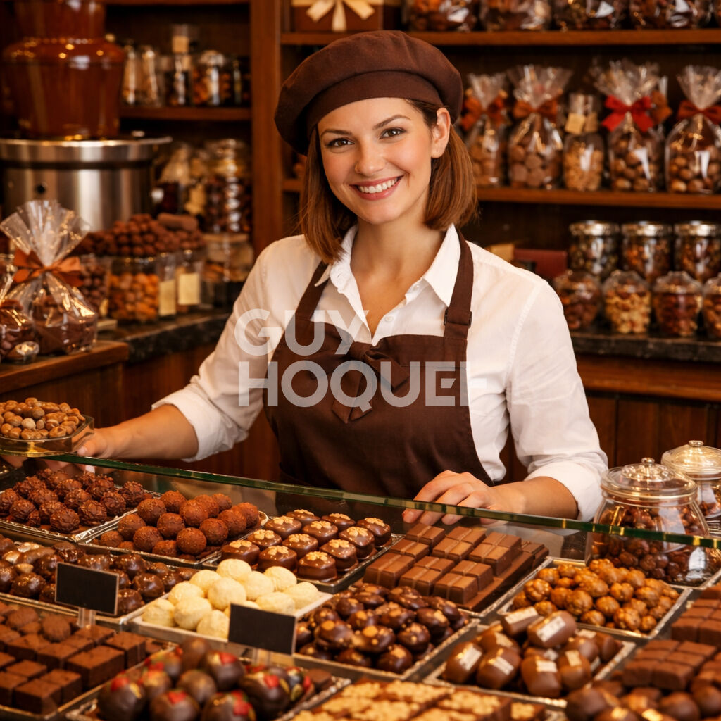 MAGASIN DE CHOCOLATS SOUS ENSEIGNE -  (02)