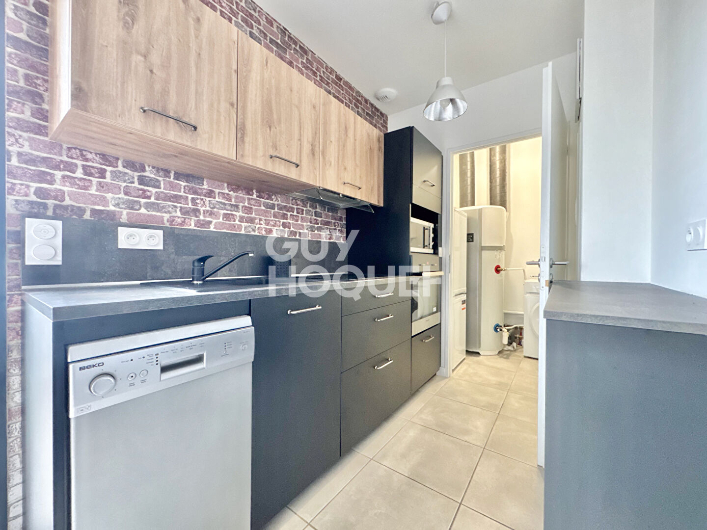 T2 de 2021 sans mitoyenneté, Balcon 7 m² , Parking privatif