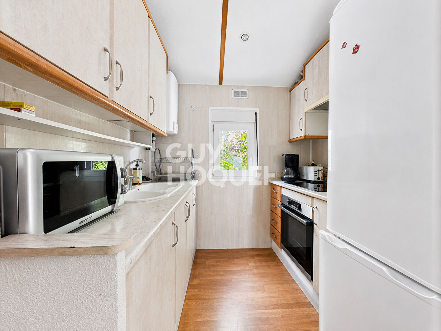 Mobil-home lumineux et spacieux à 5 min du port et de la plage de La Hume