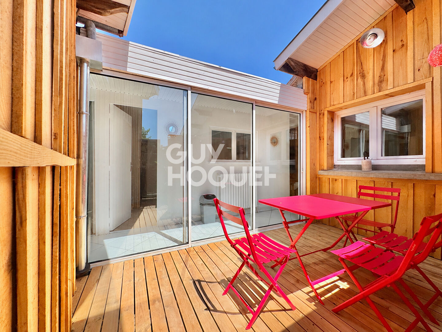 T3 rénové avec garage et patio à 3 min de la plage d'Arcachon