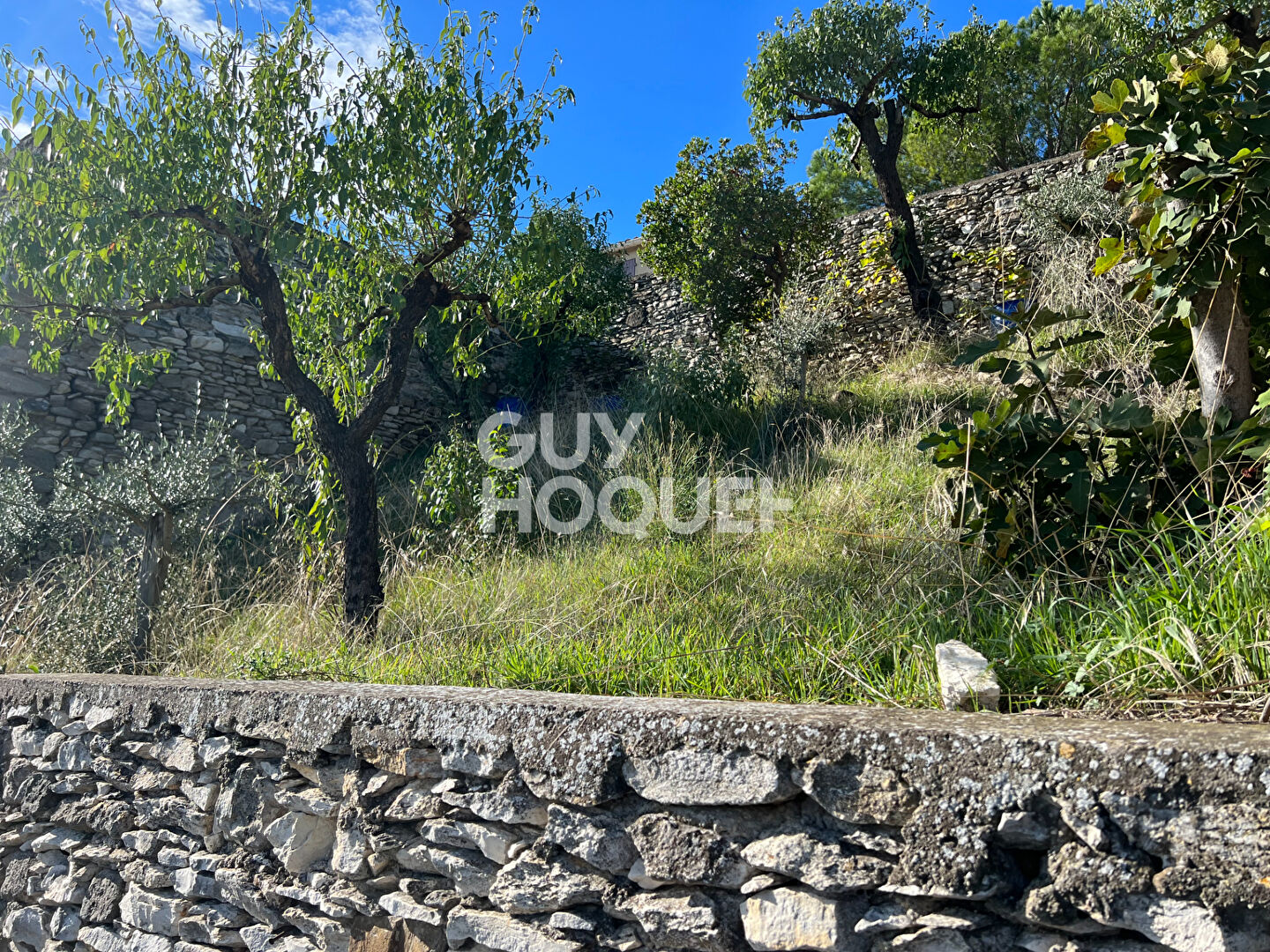 CAUMONT SUR DURANCE : ensemble immobilier et terrain à bâtir