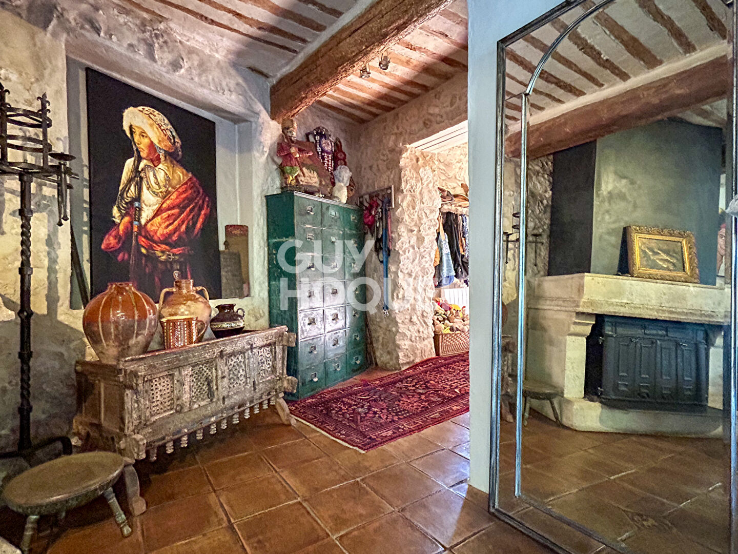 Mas BORD DE SORGUE Le Thor 5 pièces 240m² au calme