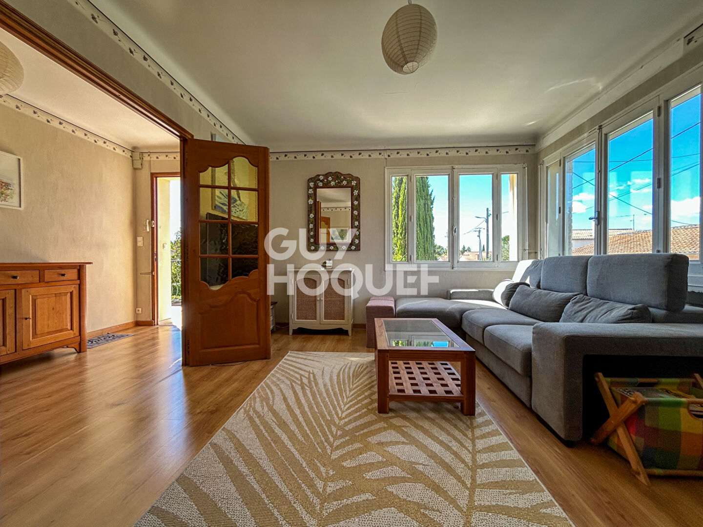 Appartement au Partage des eaux ISLE SUR SORGUE avec GARAGE et extérieur