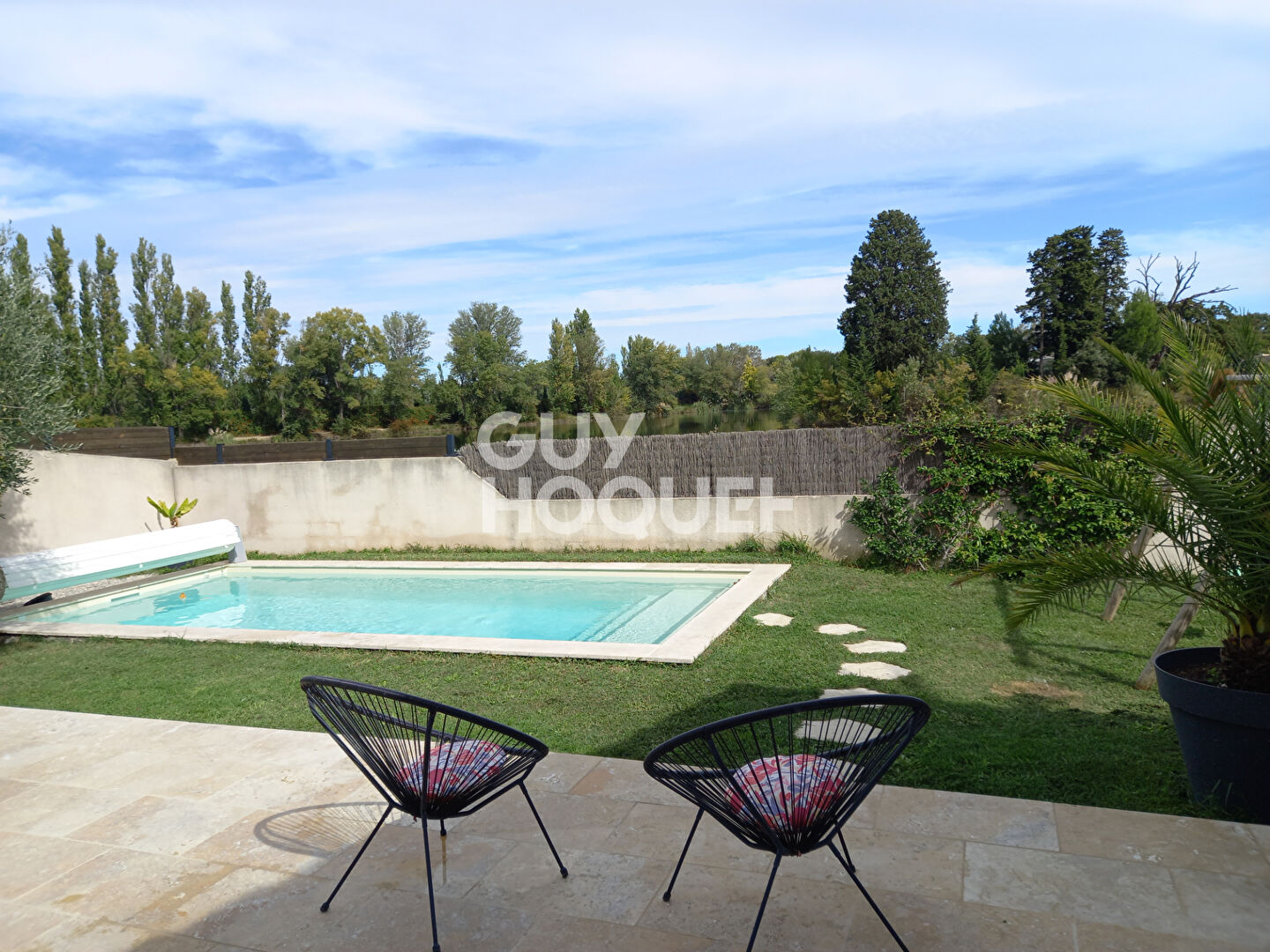 Maison plain pied en bord de Lac à Vedène 5 pièce(s) 117 m2