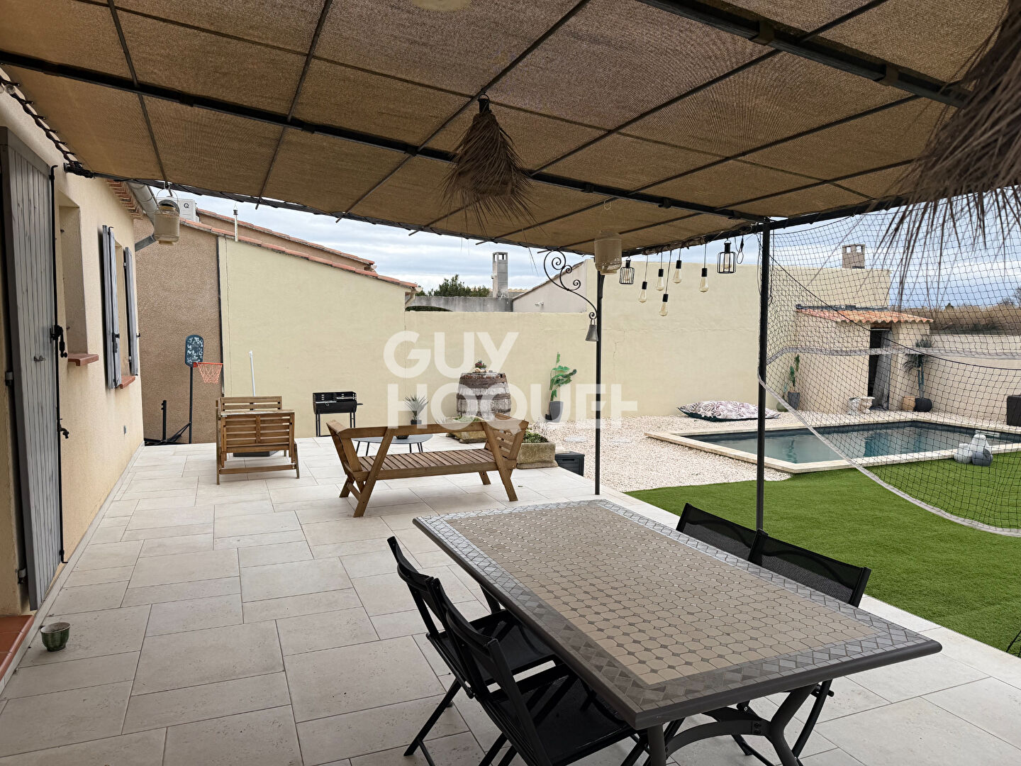 Charmante Maison à Vendre à Sorgues - 3 Chambres et Grand Jardin !