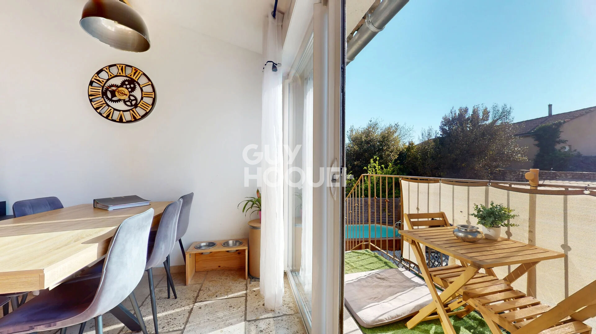 Appartement avec jardin et piscine à vendre au coeur du Thor - Rare sur le marché !