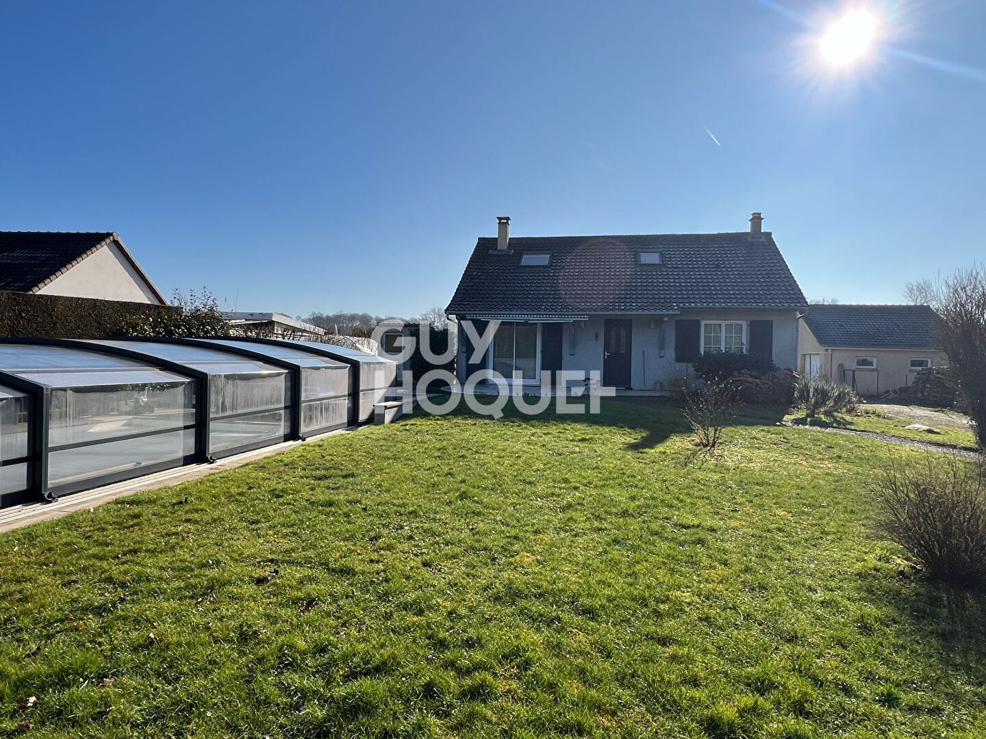 Maison  110m2  4 chambres, piscine