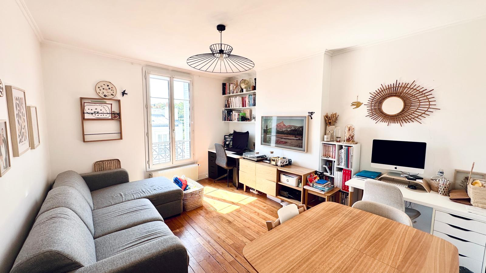 Appartement MEUBLE Issy Les Moulineaux 3 pièce(s) 55 m2
