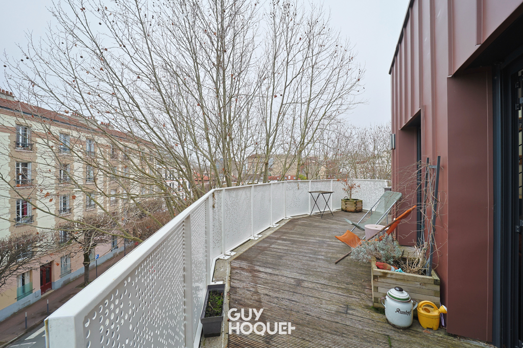 Superbe appartement 3 pièces avec terrasse exceptionnelle à Issy-les-Moulineaux