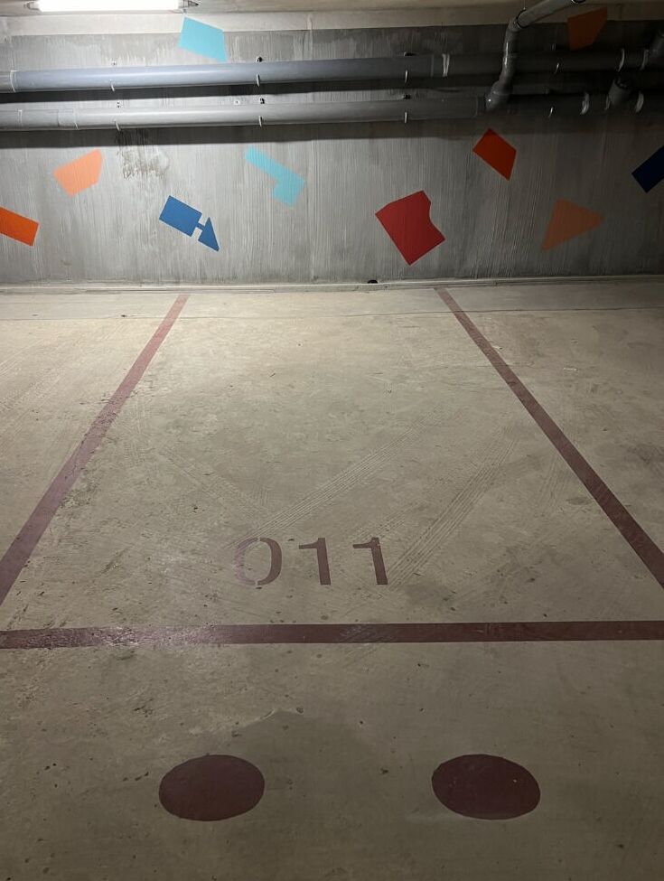 Place de parking sécurisée dans le quartier d'Ivry Port