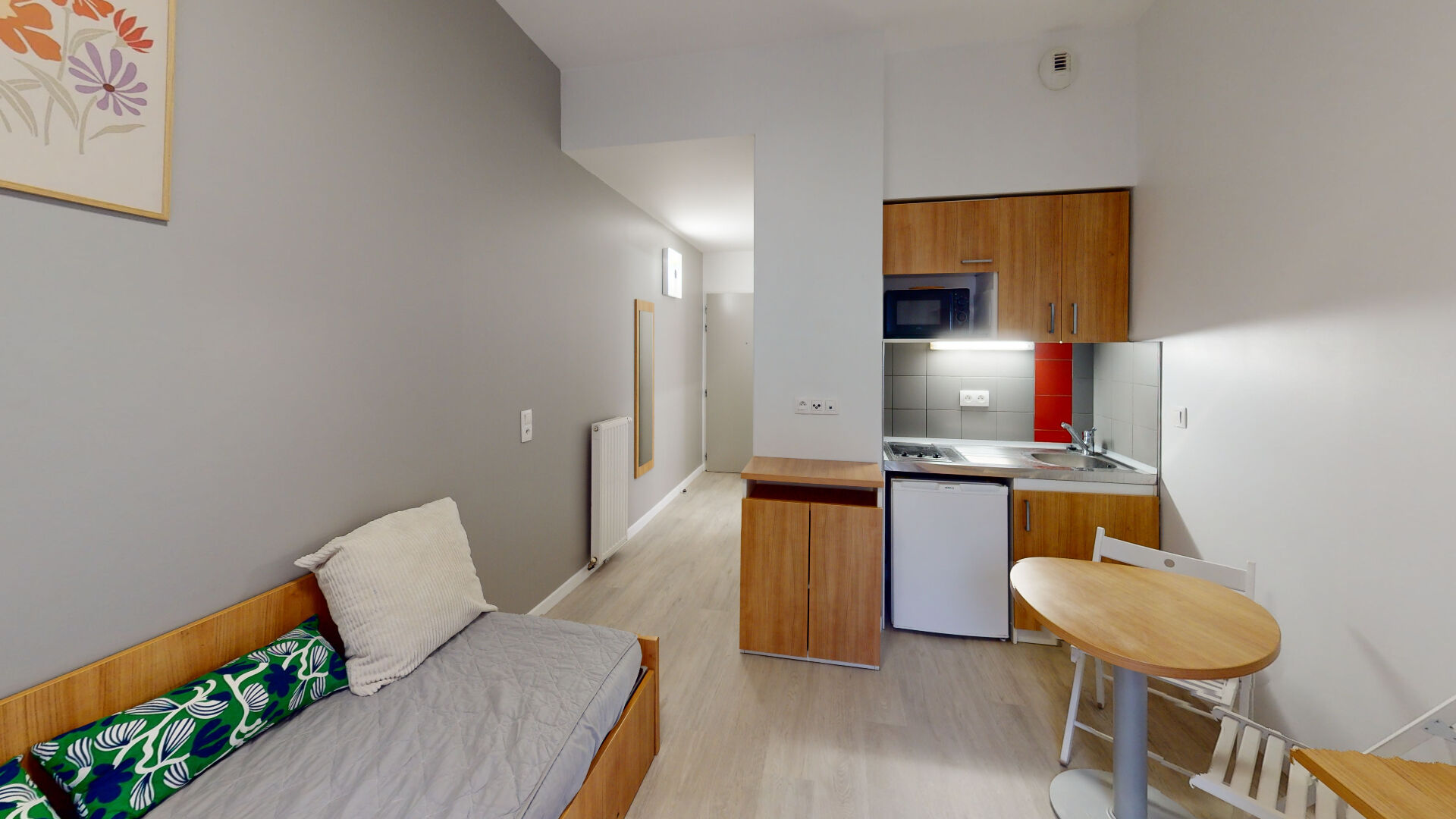 Studio Résidence étudiante - 18 m2 - Petit Ivry