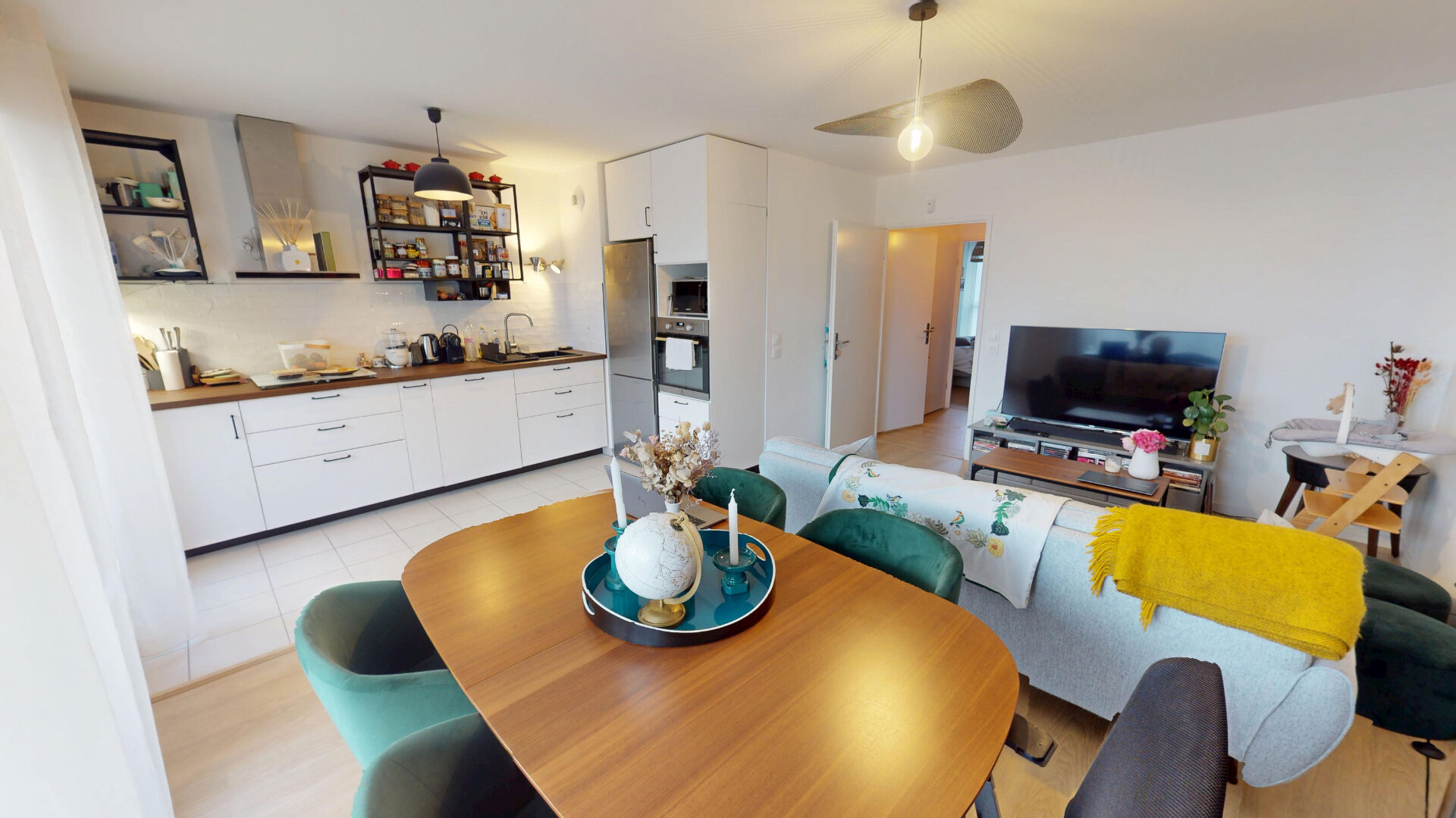 Appartement 3 Pièces 60 m² , Parking et Proximité Transports