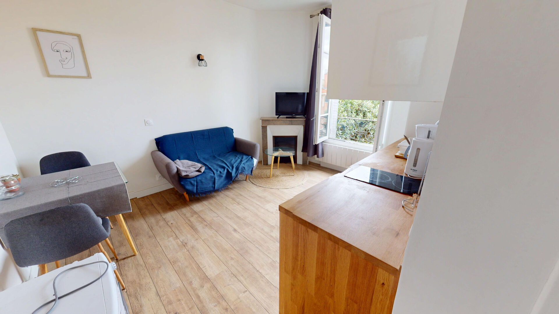 Appartement Colombes 2 pièce(s) 27.51 m2 à 12 mins de Saint Lazare