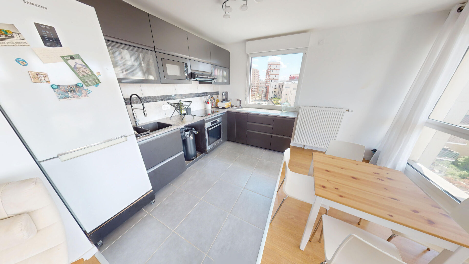 Appartement Ivry Sur Seine 3 pièces 65 m2 - Balcon - Vue panoramique