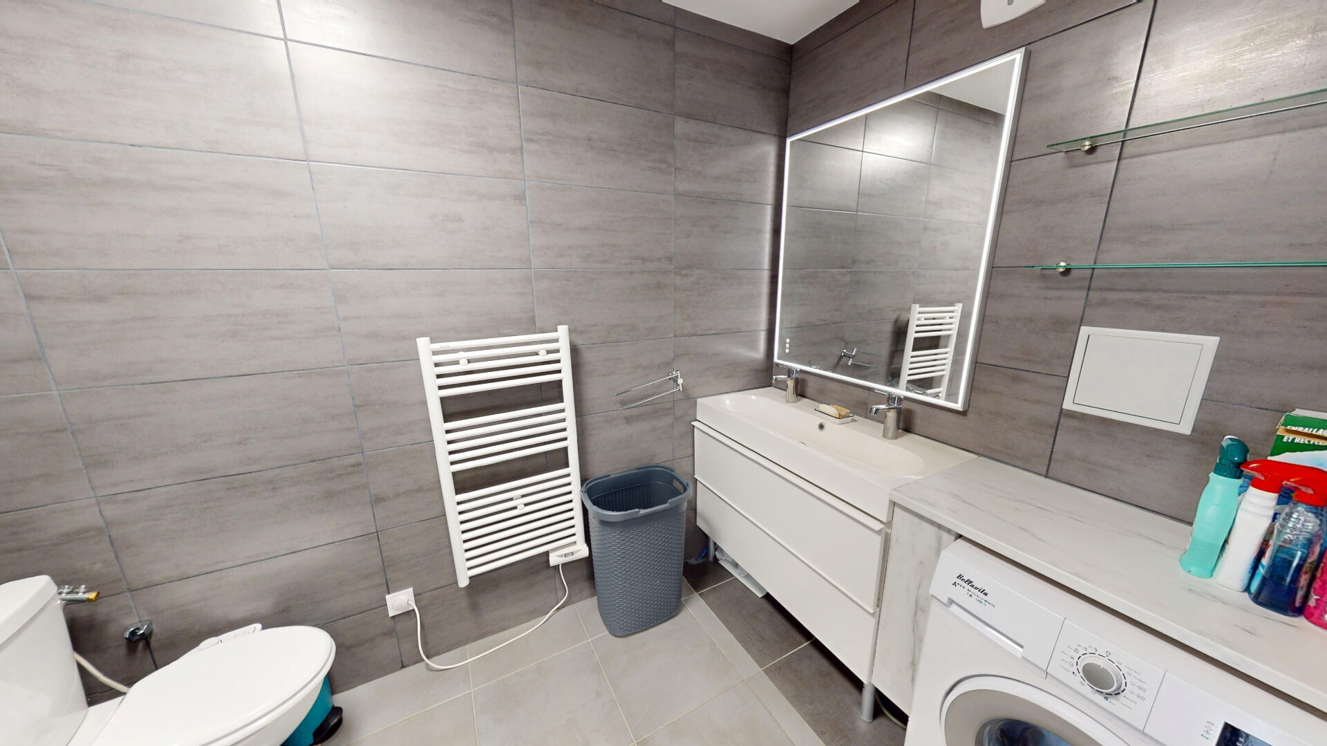 Appartement Ivry Sur Seine 3 pièces 65 m2 - Balcon - Vue panoramique