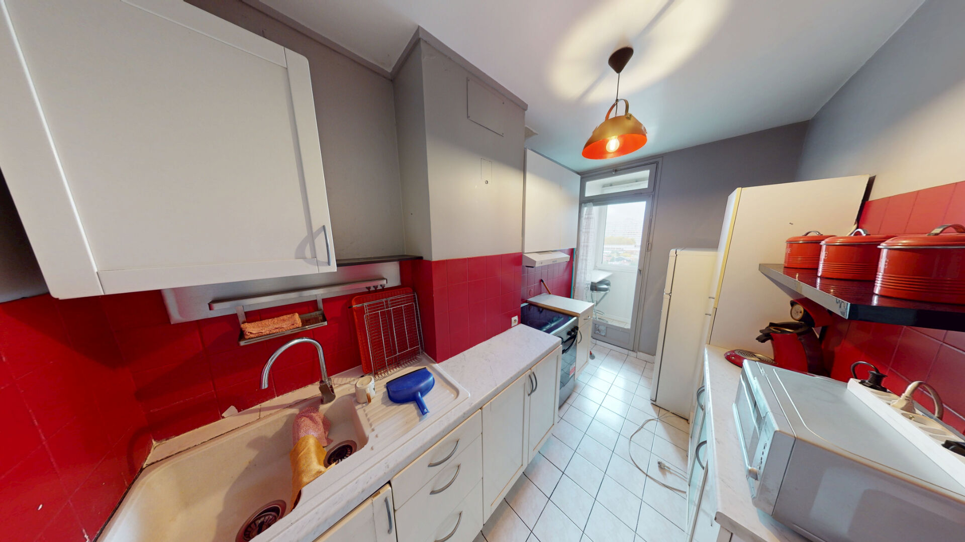 Appartement lumineux de 55 m2 avec 2 chambres au 7e etage avec ascenseur - Ivry-sur-Seine