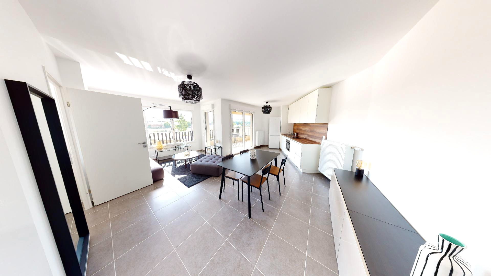 Appartement Ivry Sur Seine 2 pièce(s) 47.58 m2 avec Loggia