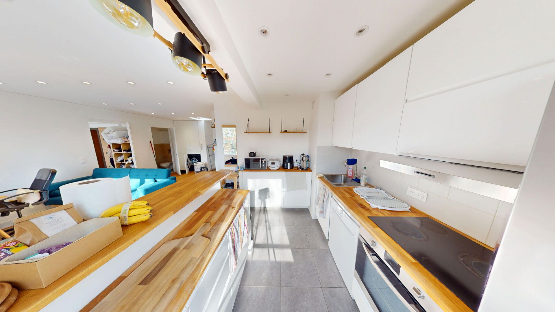 Appartement 2 pièces meublé 44 m² balcon parking Ivry-sur-Seine Ivry Port