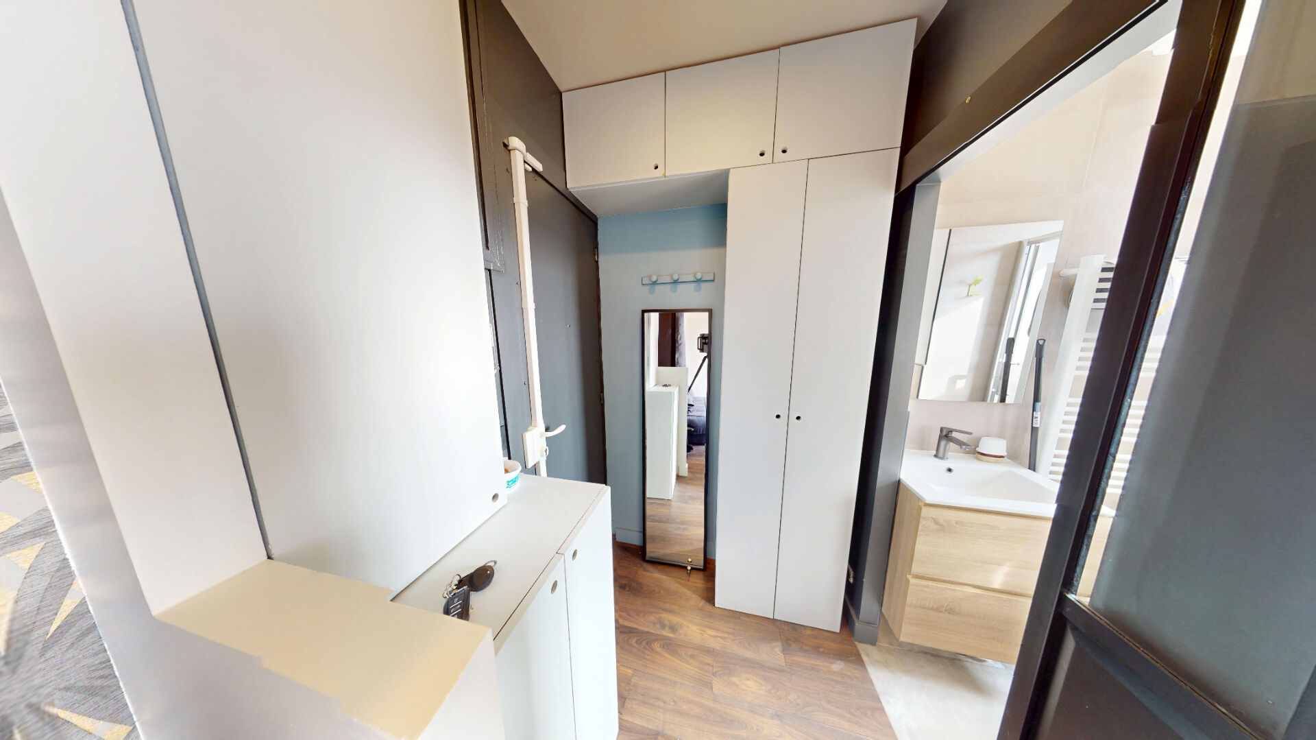 Studio lumineux Meublé à louer de 15m2 Vitry-sur-Seine