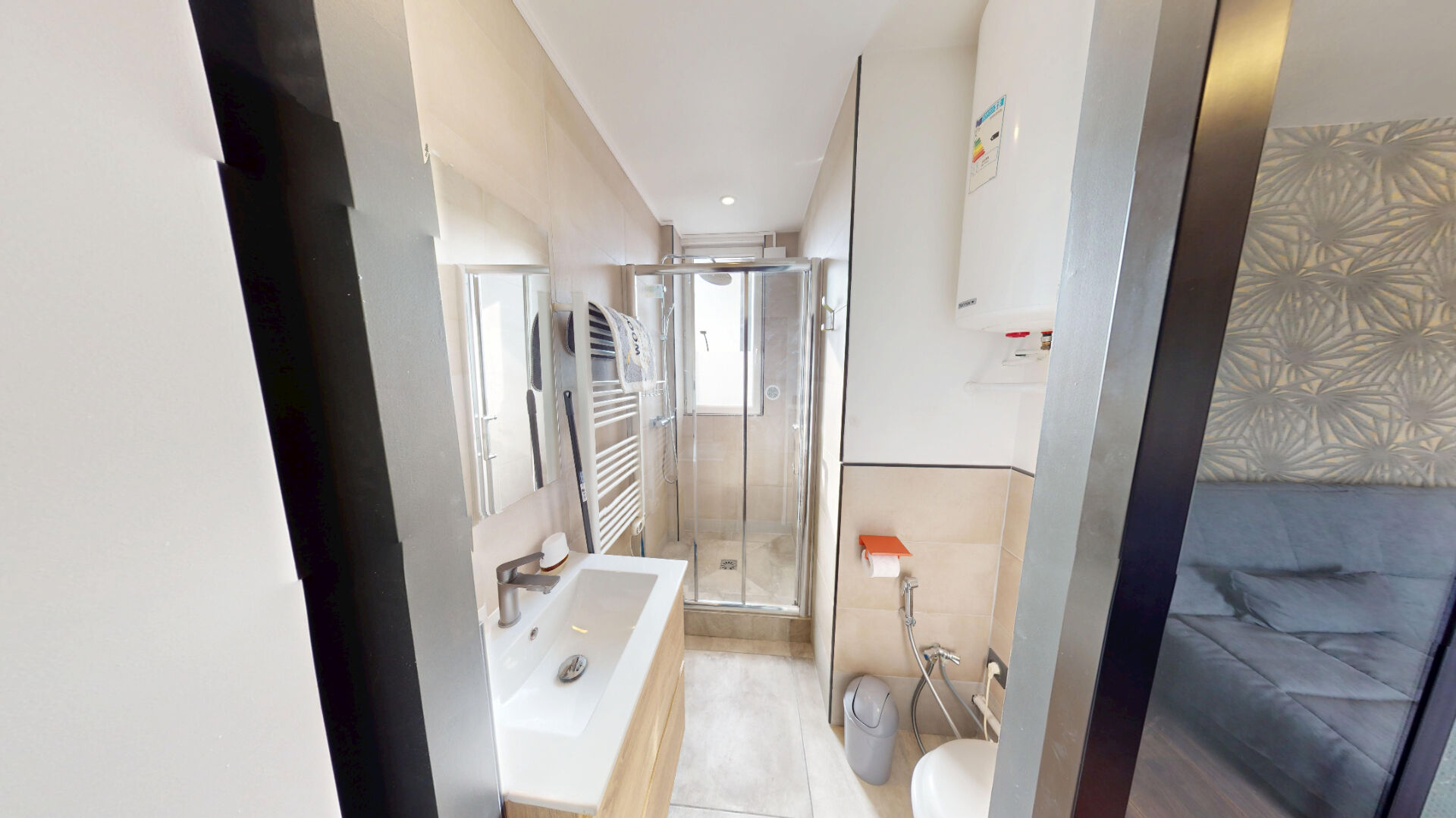 Studio lumineux Meublé à louer de 15m2 Vitry-sur-Seine