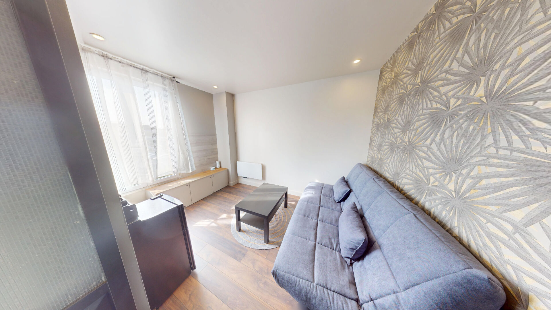 Studio lumineux Meublé à louer de 15m2 Vitry-sur-Seine