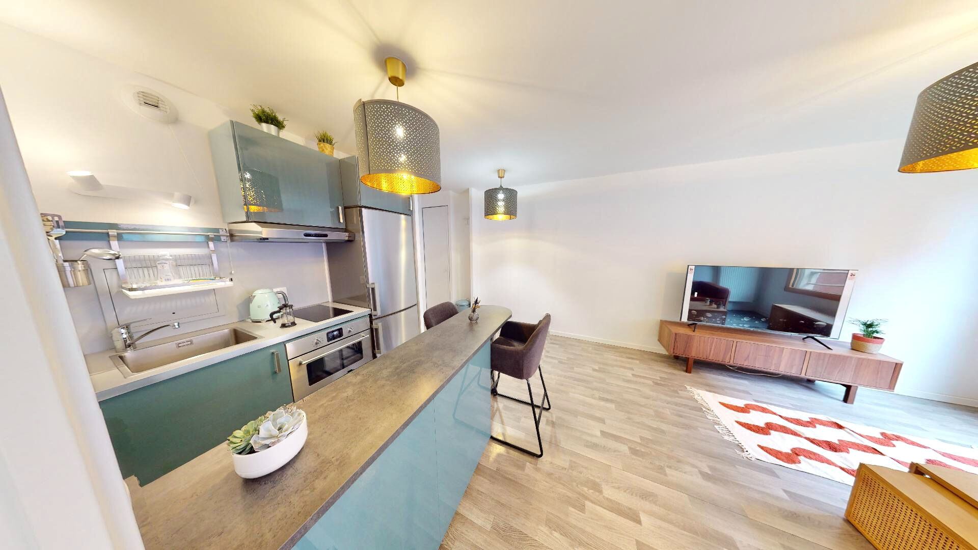 Appartement 2 pièces meublé 40 m² Ivry-sur-Seine résidence récente avec ascenseur
