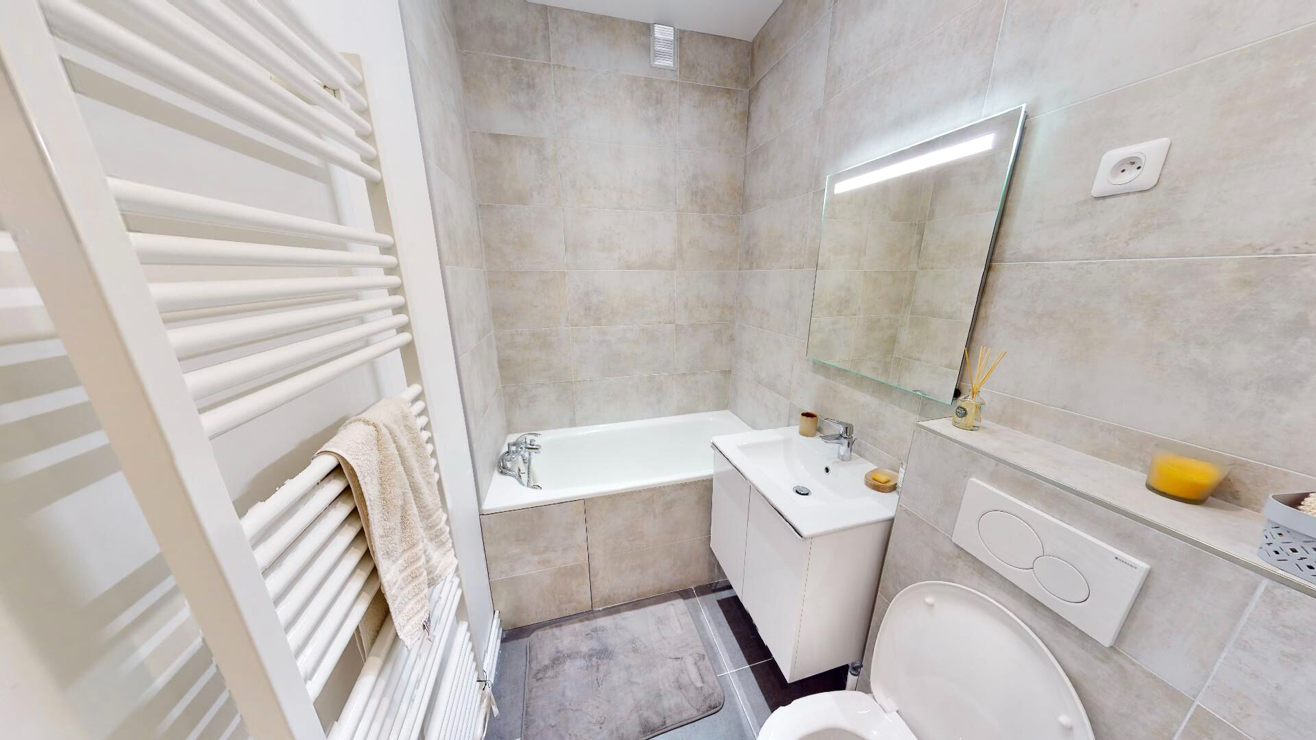 Appartement Ivry Sur Seine 2 pièces 40m2 avec Parking