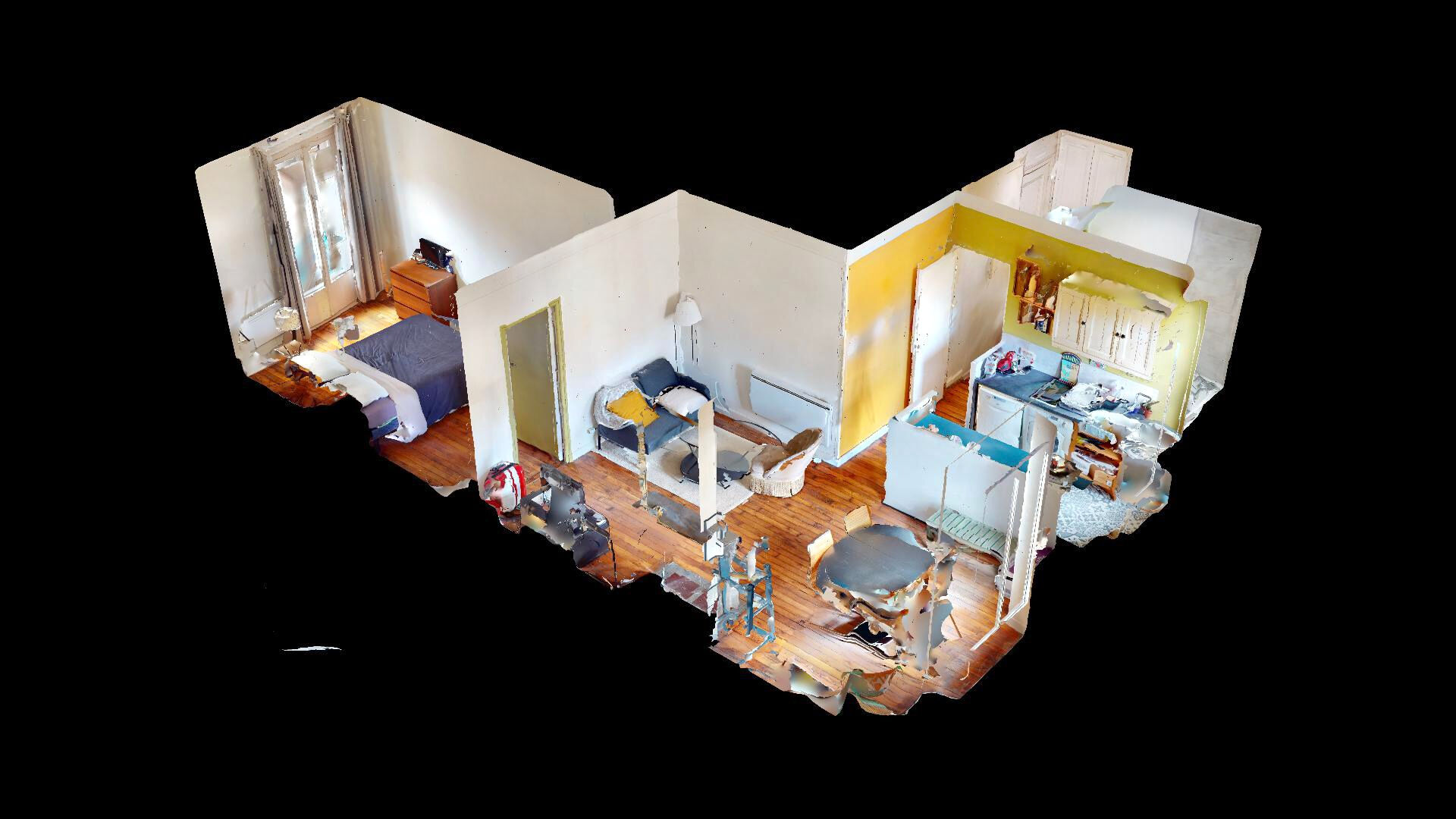 Appartement Ivry Sur Seine 2 pièces 40m2 avec Parking