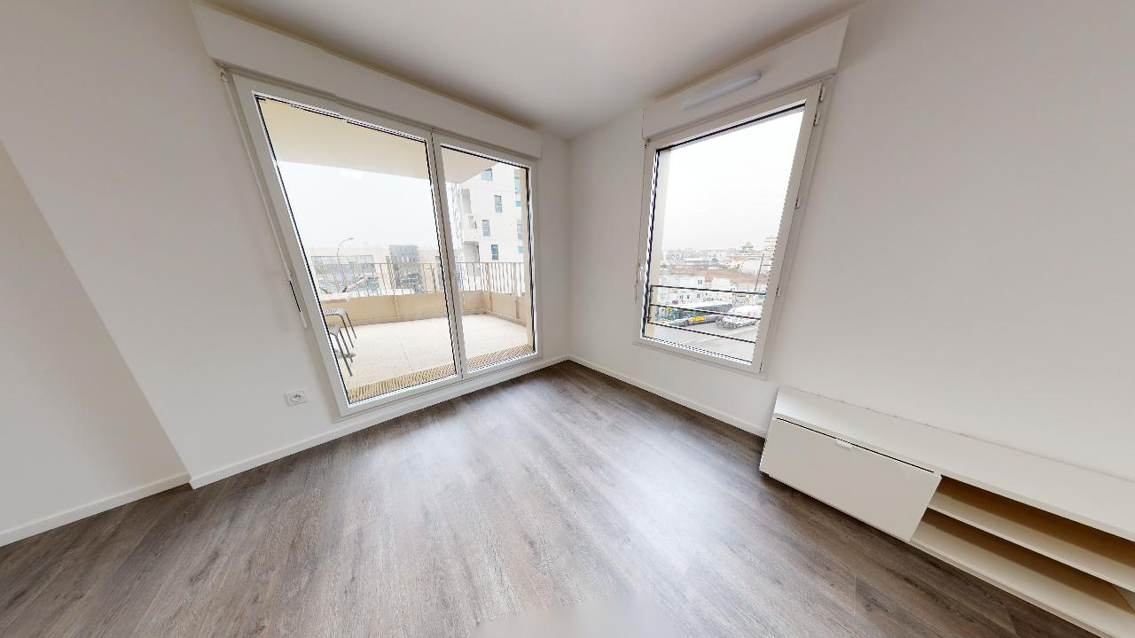 Studio Meublé Ivry Sur Seine 34m2 avec Terrasse