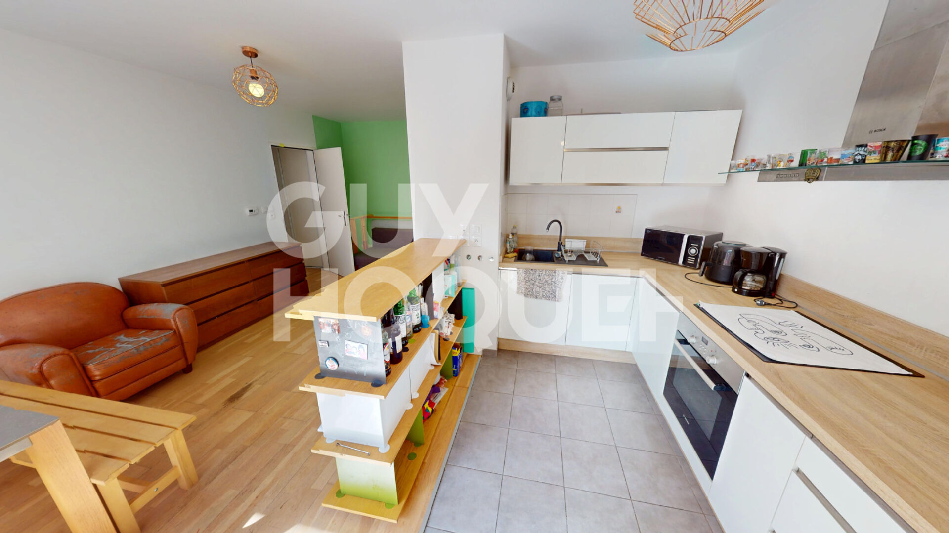 Un 3 pièces moderne avec balcon & parking - 63 m² au coeur d'Ivry Port