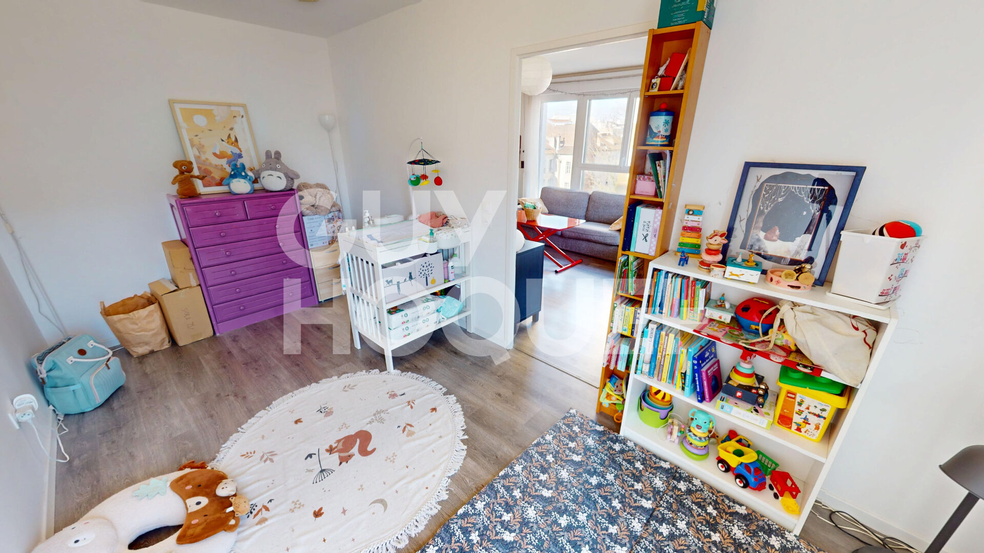 Appartement contemporain avec balcon dans une résidence récente de standing à Ivry-sur-Seine
