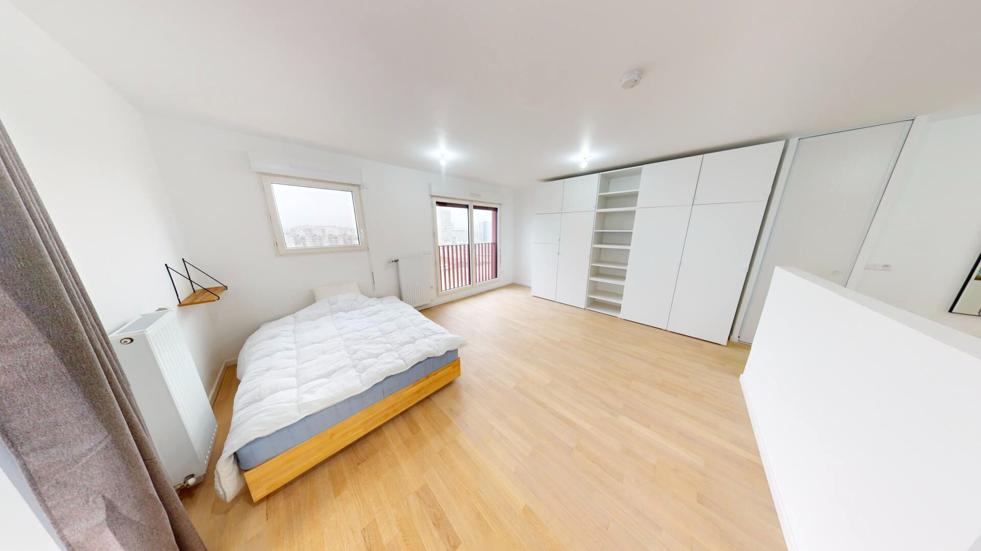 Appartement Ivry Sur Seine 2 pièce(s) 45,63 m2 vue panoramique