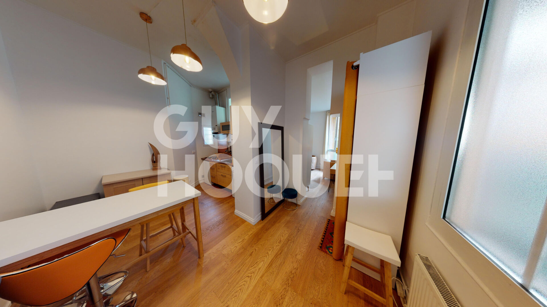 Studio optimisé de 29m2 avec jardin partagé - Ivry Port