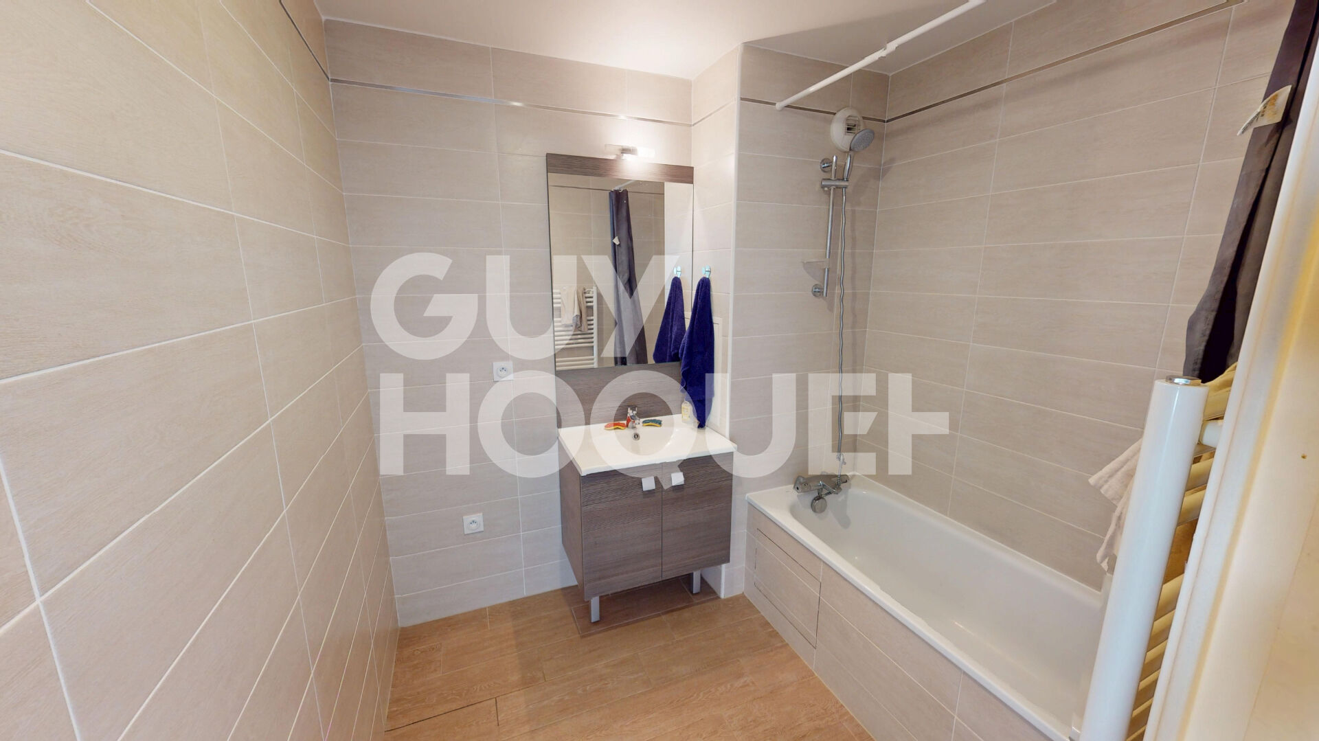 Appartement 3 pièces de 58 m² avec deux balcons - Ivry Port