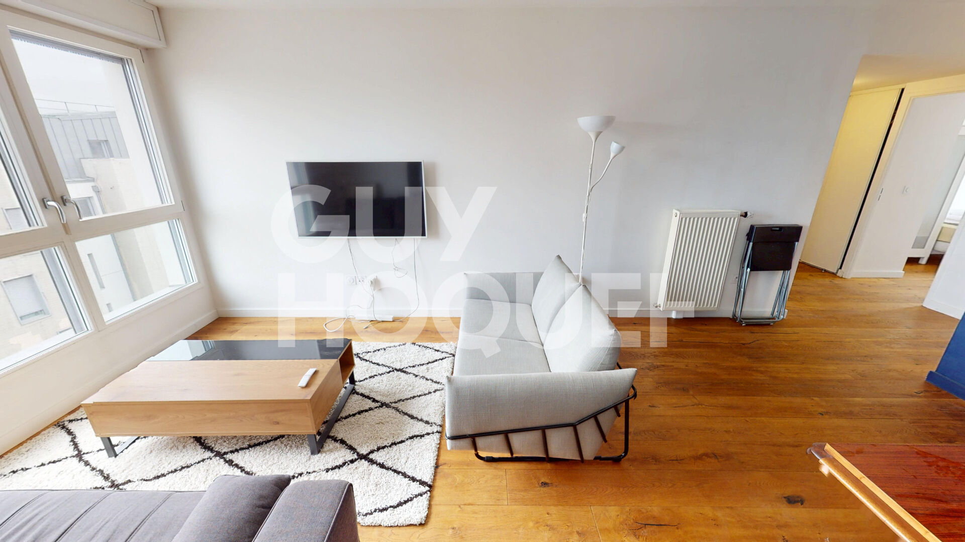 T4 de 71 m²  dans du BBC avec double balcon et vue dégagée ? Ivry Port