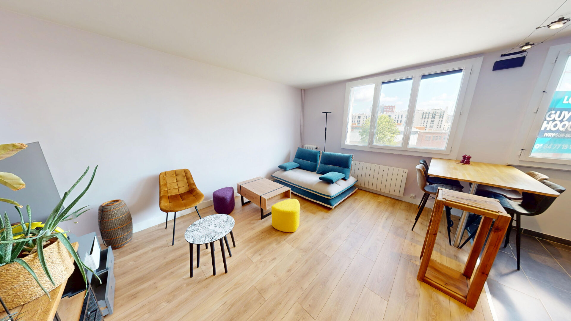Appartement T4 meublé - 70m2 - Ivry Centre