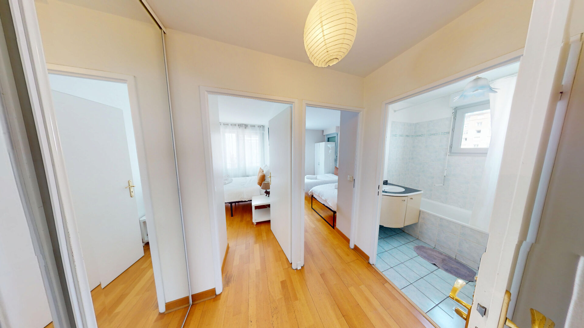 À louer Beau 4 pièces meublé de 83,50 m², 3 chambres, Loggia, Idéal famille ou colocation