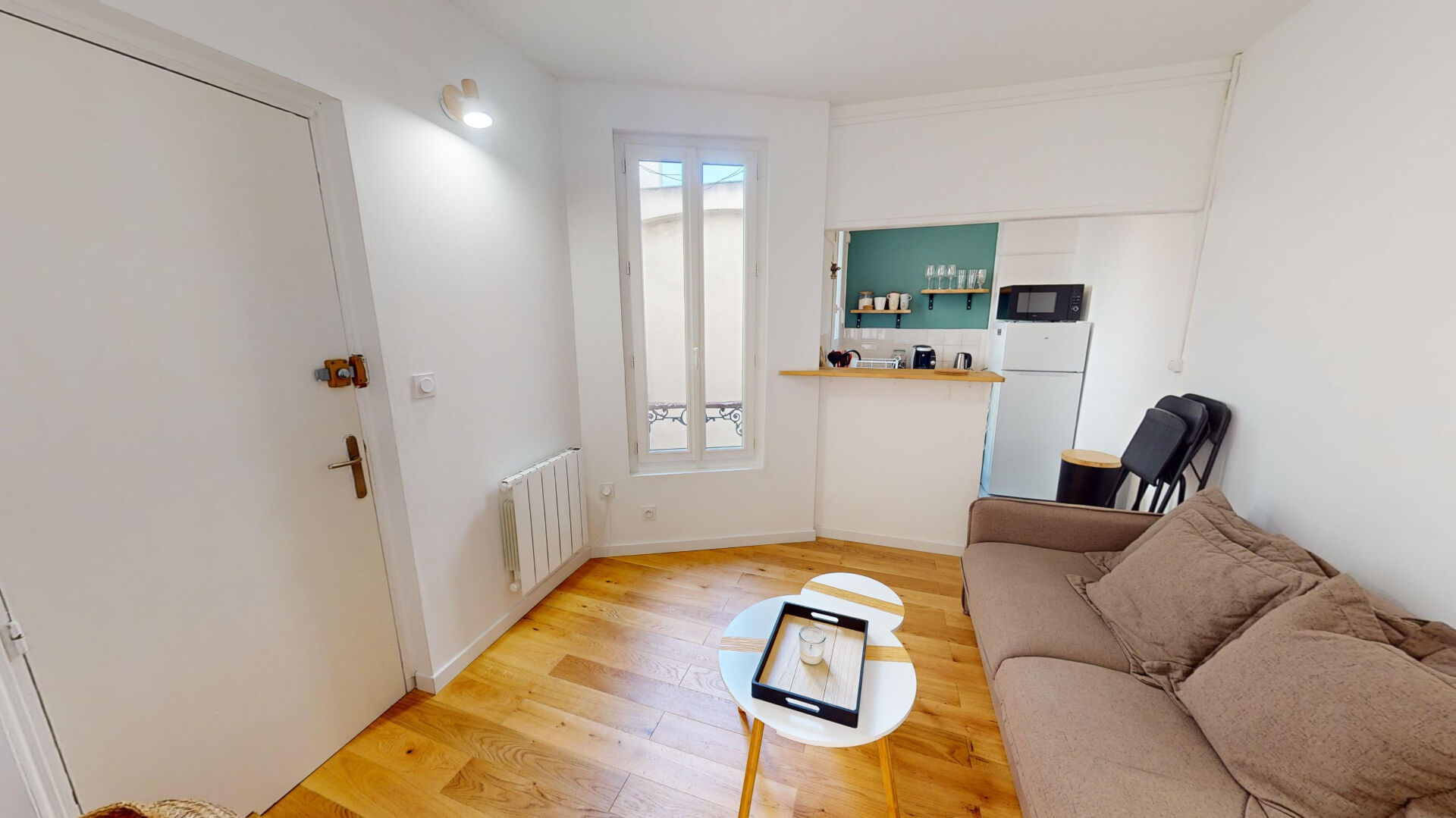 Appartement  2 pièces meublé - 25m2 - Quai D'Ivry