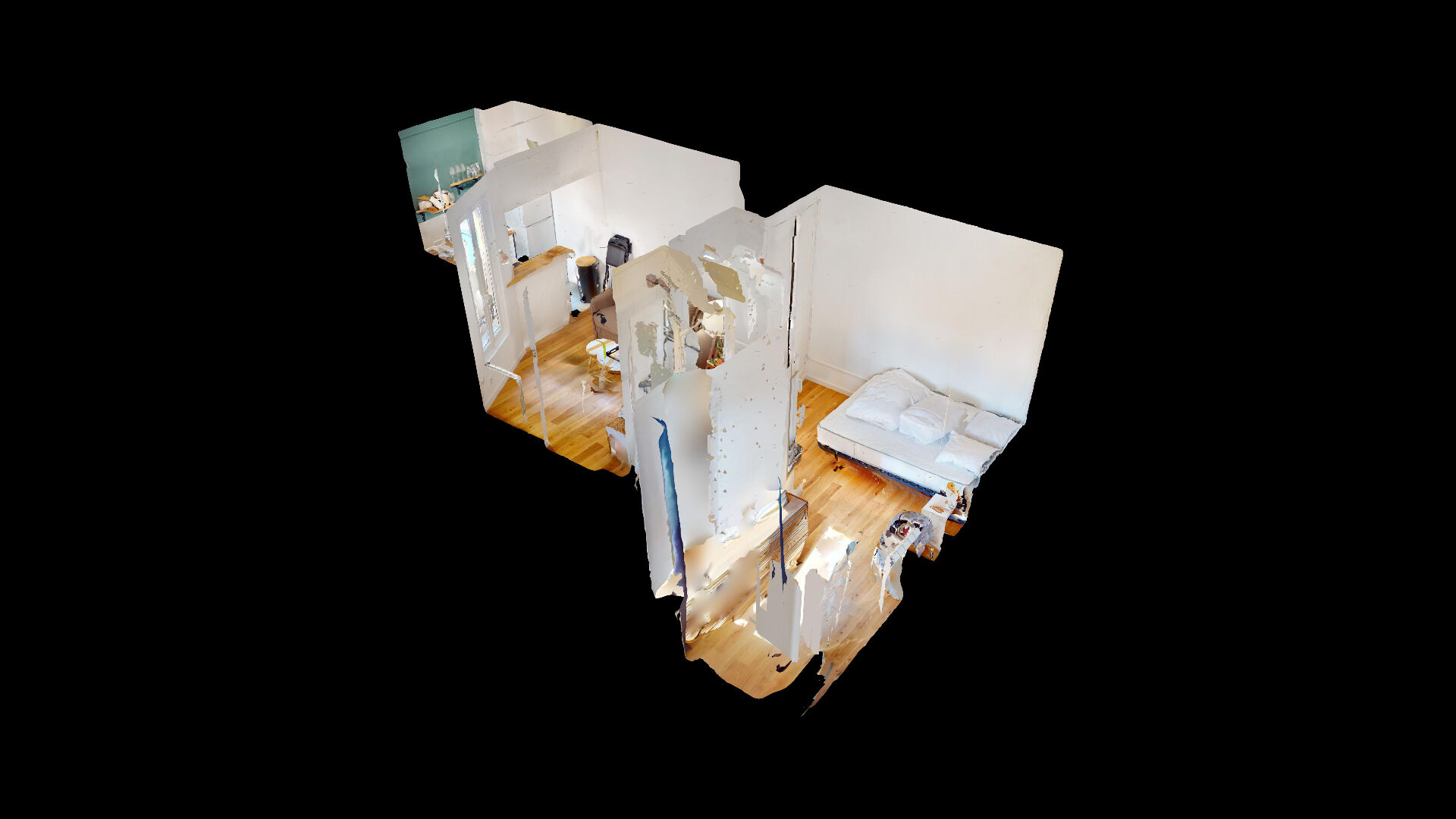 Appartement  2 pièces meublé - 25m2 - Quai D'Ivry
