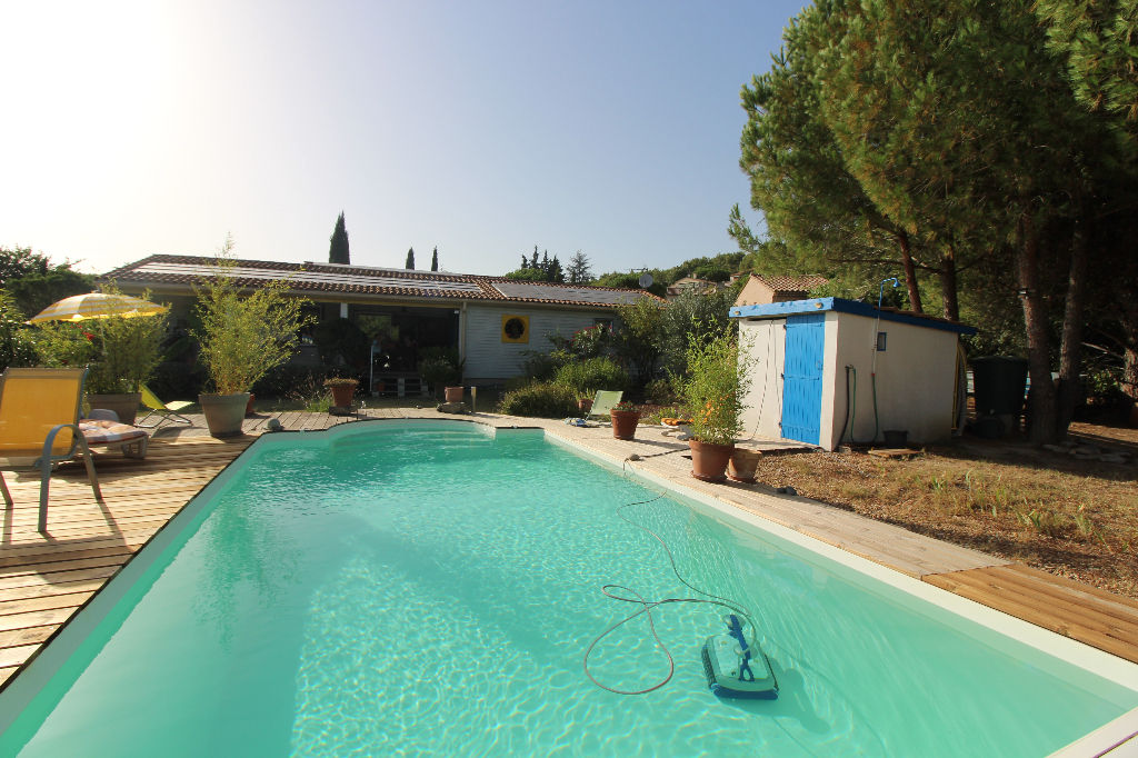 NAGES ET SOLORGUES VILLA EN BOIS